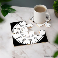 Podmetač Flieger sat tip B – beli sat Podmetač Flieger sat tip B – beli sat