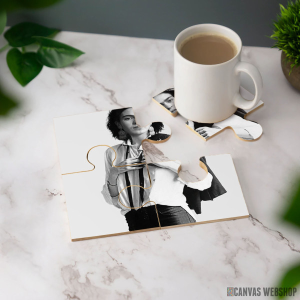 Podmetač Frida Kahlo u beloj majici