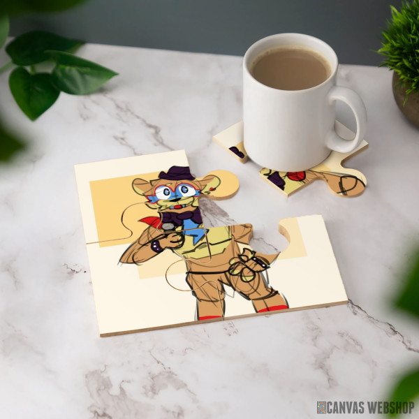 Podmetač Glam rok Freddy iz FNaF igre Podmetač Glam rok Freddy iz FNaF igre