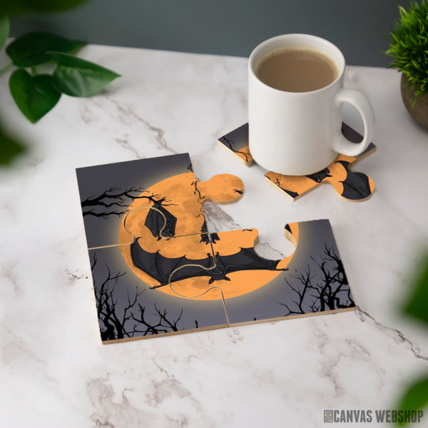 Podmetač Halloween Mesec Podmetač Halloween Mesec