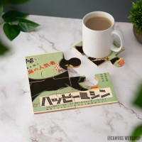 Podmetač Japanska crna mačka Podmetač Japanska crna mačka