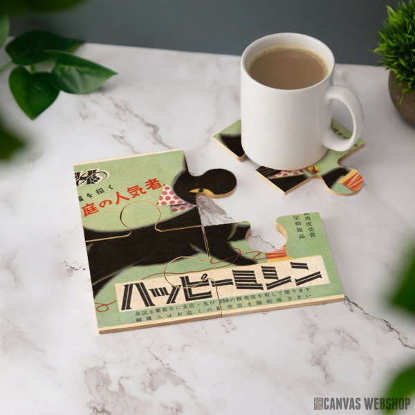 Podmetač Japanska crna mačka Podmetač Japanska crna mačka