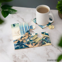 Podmetač Katsushika Hokusai, vodopad u Minou provinciji Podmetač Katsushika Hokusai, vodopad u Minou provinciji