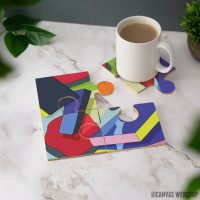 Podmetač Kaws umetnost stil Podmetač Kaws umetnost stil