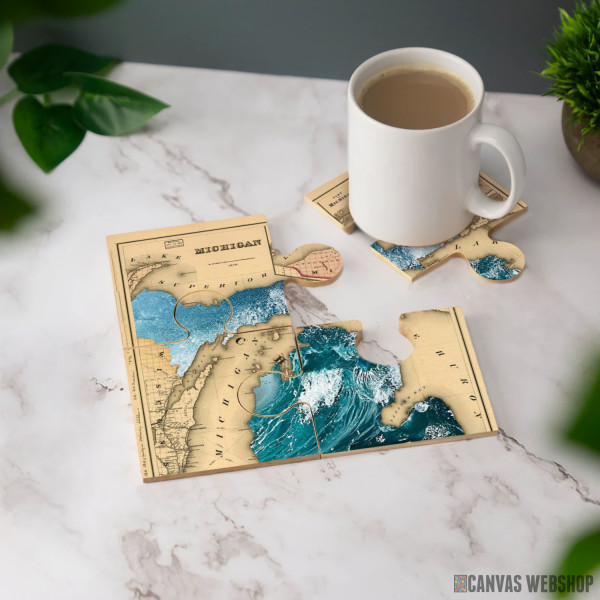 Podmetač Mapa Mičigena – talasi