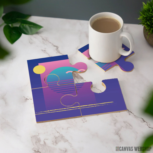 Podmetač Memphis retro uzorak 80-ih i 90-ih Podmetač Memphis retro uzorak 80-ih i 90-ih