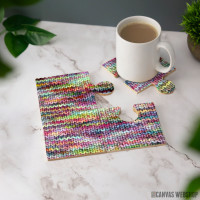 Podmetač Pletenje u trippy matematici Podmetač Pletenje u trippy matematici