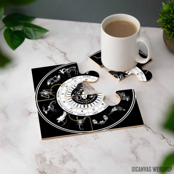 Podmetač Skelaton Zodijak Ouija tabla Podmetač Skelaton Zodijak Ouija tabla