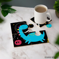 Podmetač Slatki dinosaur u svemiru Podmetač Slatki dinosaur u svemiru