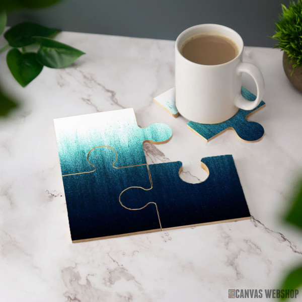 Podmetač Teal ombre