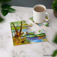 Podmetač Vincent van Gogh pecanje na proleće Podmetač Vincent van Gogh pecanje na proleće