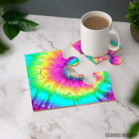 Podmetač Šareno tie-dye spirala Podmetač Šareno tie-dye spirala