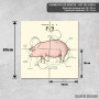 Podmetač Anatomija svinje Podmetač Anatomija svinje