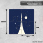 Podmetač Apollo 11 Saturna i Svemirska Raketa B Podmetač Apollo 11 Saturna i Svemirska Raketa B