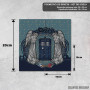 Podmetač Art Nuovo - Plačući Anđeli i Tardis Podmetač Art Nuovo - Plačući Anđeli i Tardis