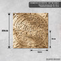 Podmetač Aztečki kalendar – umetnost Podmetač Aztečki kalendar – umetnost