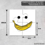 Podmetač Banana sa osmehom Podmetač Banana sa osmehom