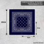 Podmetač Bandana – mornarsko plava Podmetač Bandana – mornarsko plava