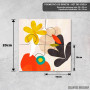 Podmetač Bauhaus i Matisse u letu Podmetač Bauhaus i Matisse u letu