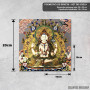 Podmetač Chenrezig - Bodisatva - tibetanski motiv Podmetač Chenrezig - Bodisatva - tibetanski motiv