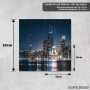 Podmetač Chicago gradski horizont