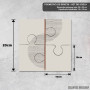 Podmetač Geometrijska kompozicija Podmetač Geometrijska kompozicija