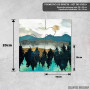 Podmetač Magloviti šumski pejzaž