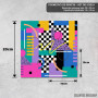 Podmetač Memphis uzorak – retro 80-90ih Podmetač Memphis uzorak – retro 80-90ih