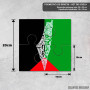 Podmetač Palestina mapa Podmetač Palestina mapa
