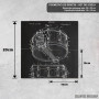 Podmetač Patent za snare bubanj Podmetač Patent za snare bubanj