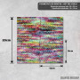 Podmetač Pletenje u trippy matematici Podmetač Pletenje u trippy matematici