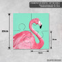 Podmetač Roze flamingo Podmetač Roze flamingo