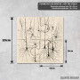 Podmetač Santiago Ramon y Cajal - crtež neurona Podmetač Santiago Ramon y Cajal - crtež neurona