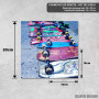 Podmetač Skaterski Retro Stil Podmetač Skaterski Retro Stil