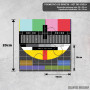 Podmetač TV signal – Vintage 80s televizija Podmetač TV signal – Vintage 80s televizija