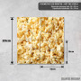 Podmetač Ukusni popcorn na celom pozadinskom platnu Podmetač Ukusni popcorn na celom pozadinskom platnu