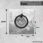 Podmetač Vegvisir simbol sa Ouroborosom i runama Podmetač Vegvisir simbol sa Ouroborosom i runama