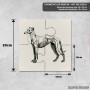 Podmetač Vintage Greyhound Podmetač Vintage Greyhound