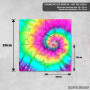 Podmetač Šareno tie-dye spirala Podmetač Šareno tie-dye spirala