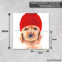 Podmetač Štene cocker spaniel sa šeširom