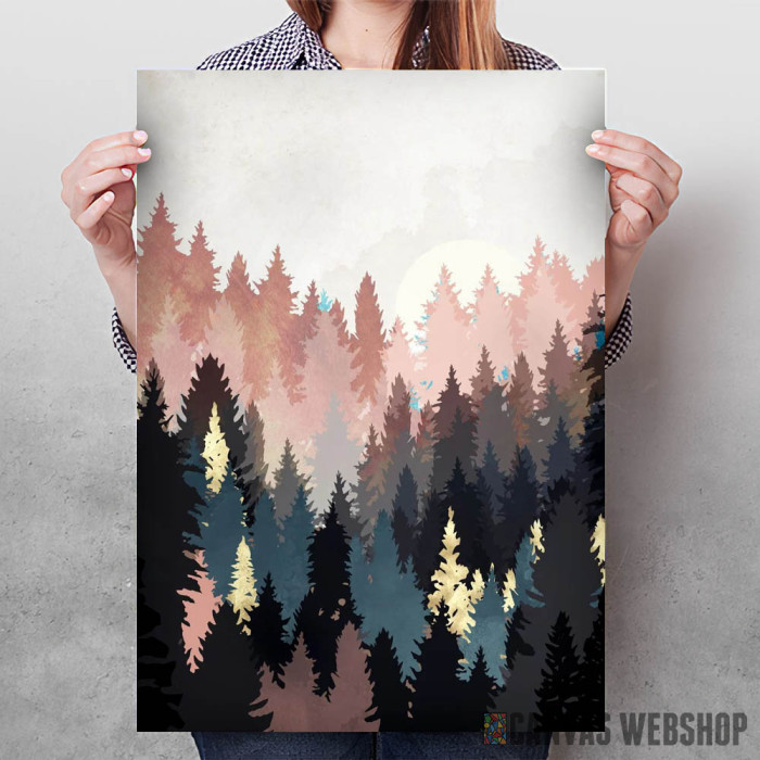 Spring Forest Light - klasičan poster