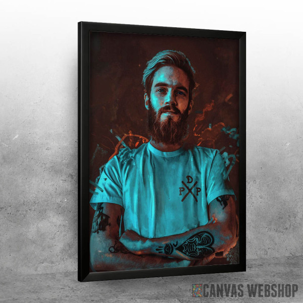 Pewdiepie - uramljen poster