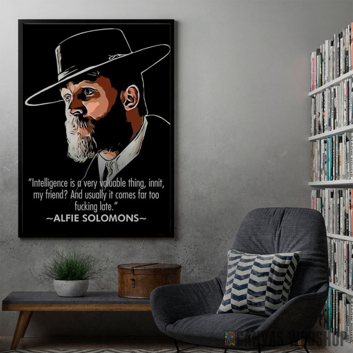 Alfie Solomons - uramljen poster