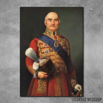 Miloš Obrenović, slika Morica Dafingera