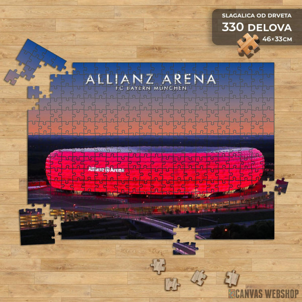 Slagalica Allianz arena Bayern Munchen Slagalica Allianz arena Bayern Munchen