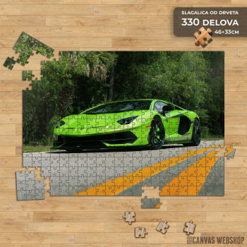 Slagalica Aventador zeleni Slagalica Aventador zeleni