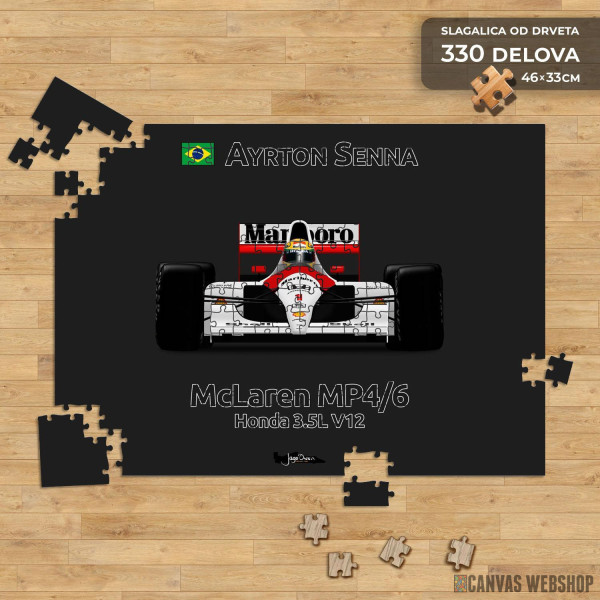 Slagalica Ayrton Senna Marlboro Slagalica Ayrton Senna Marlboro