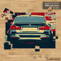 Slagalica BMW pozadina