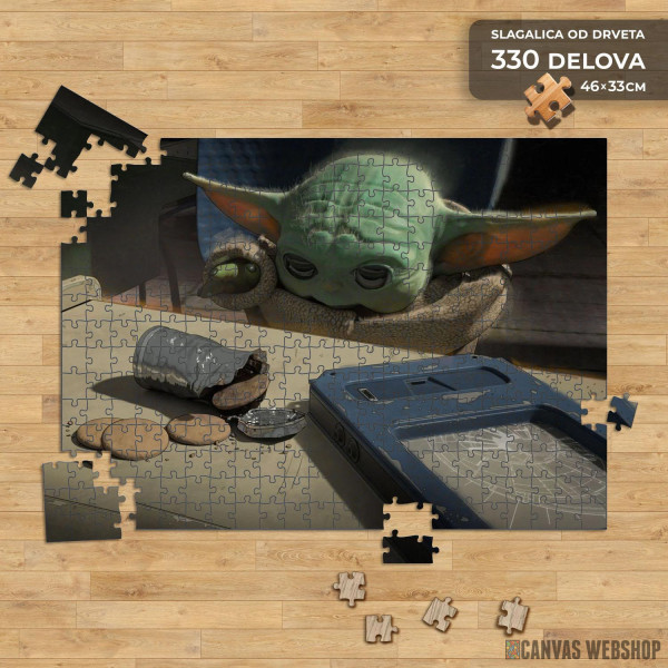 Slagalica Beba Yoda i kolači Slagalica Beba Yoda i kolači