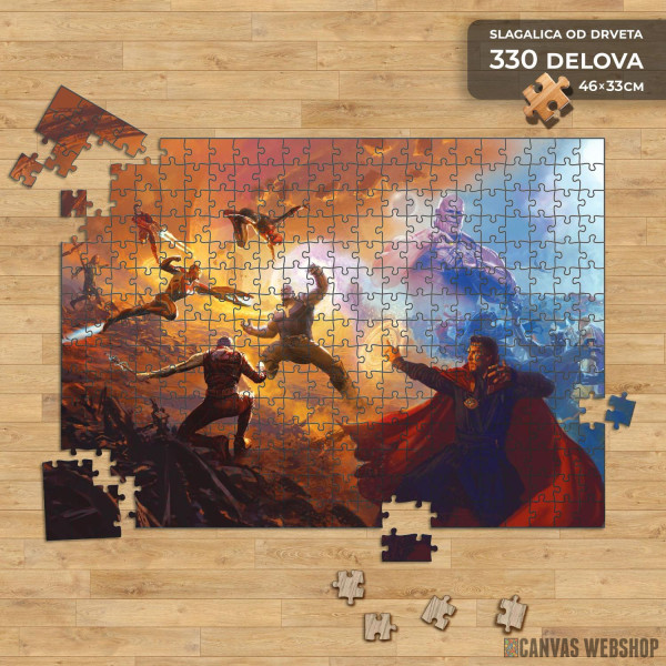 Slagalica Borba Marvel heroja